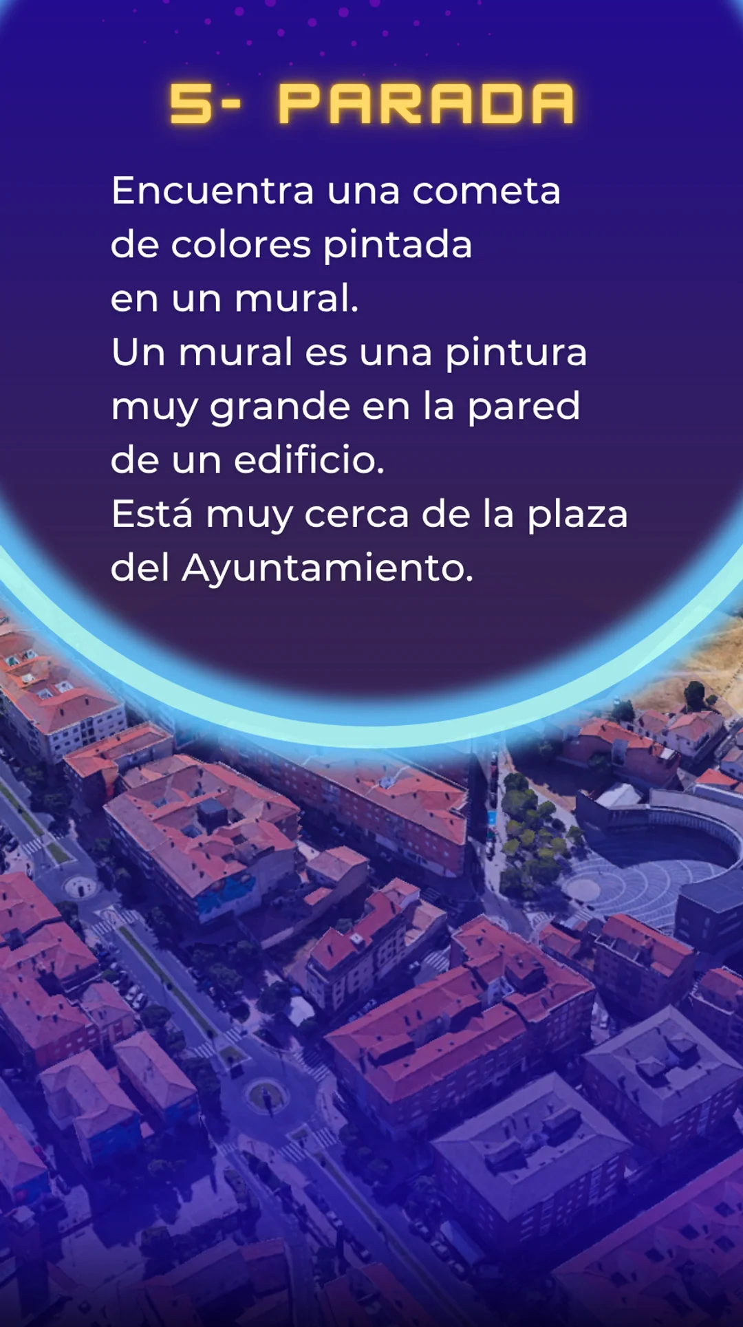 Quinta parada: Mural grande