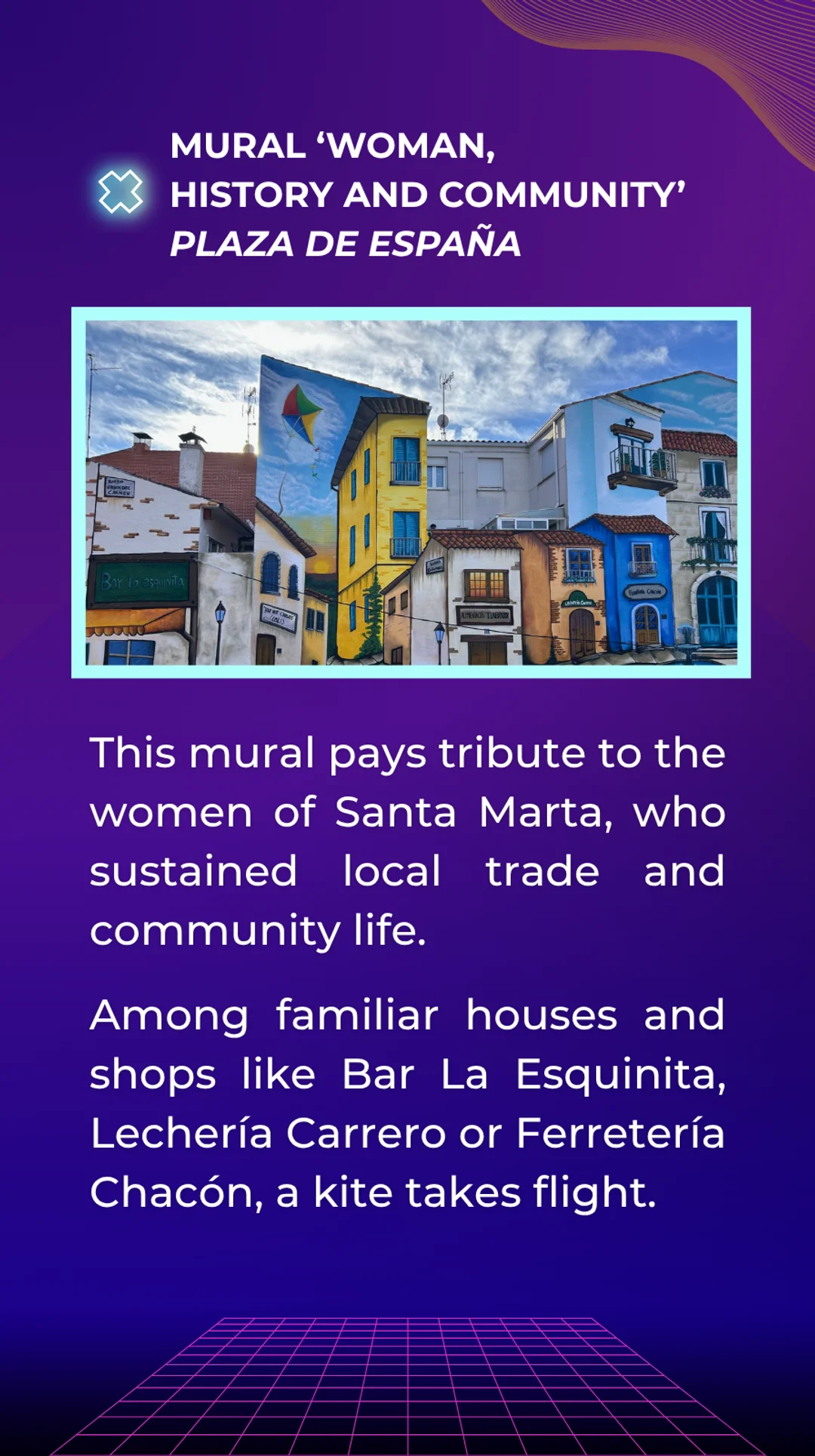 Admire the Woman, History and People mural