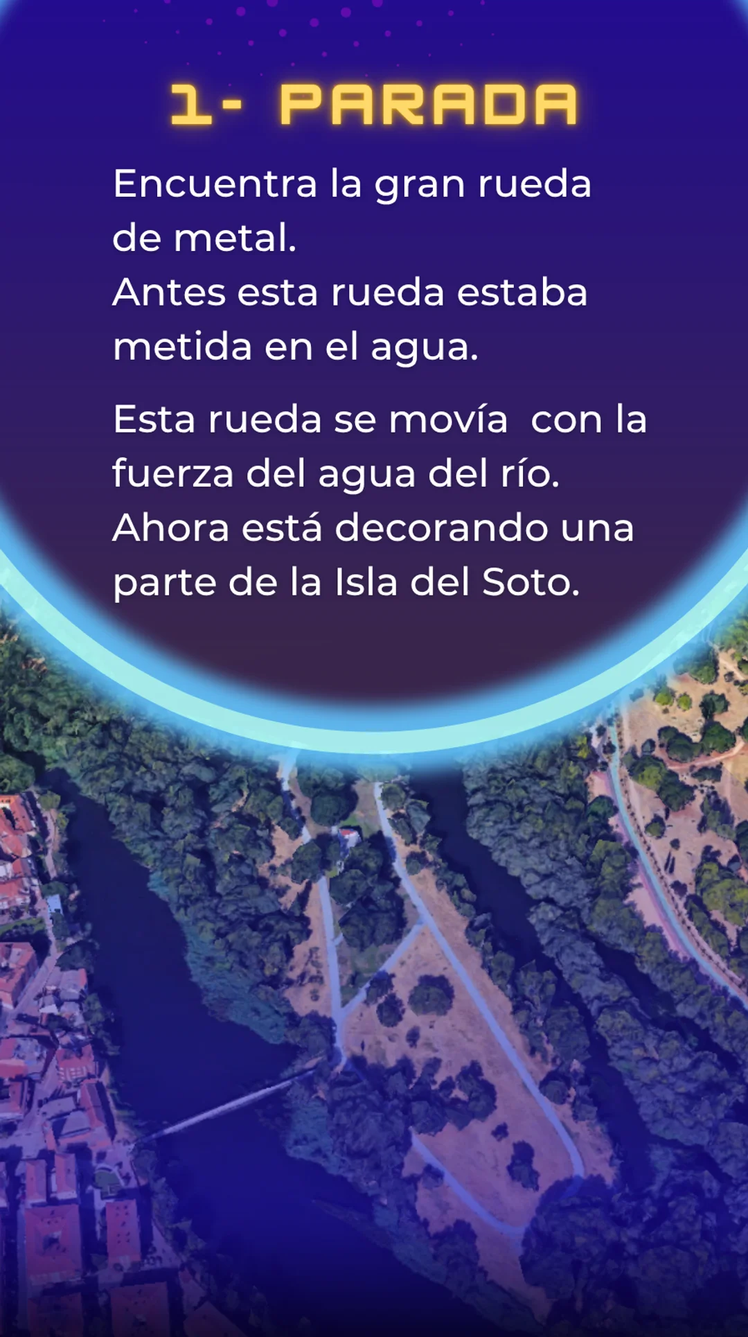 Primera parada: Rueda Aceña